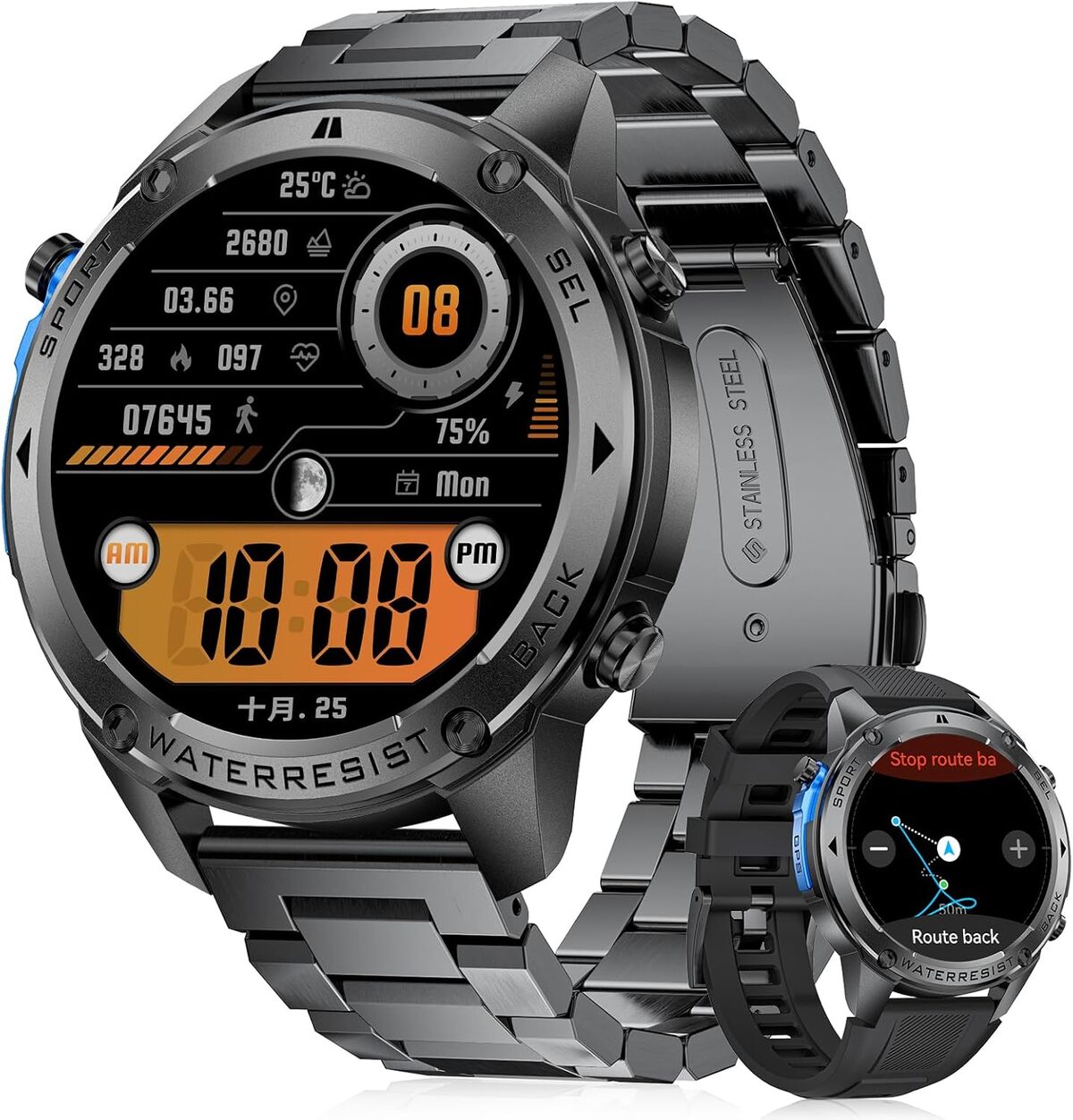 Test de la montre LIGE : gPS intégré et 110+ modes sportifs