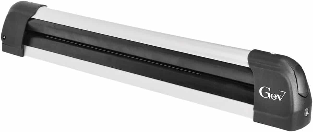 Test du porte-skis GEV en aluminium : pratique et élégant