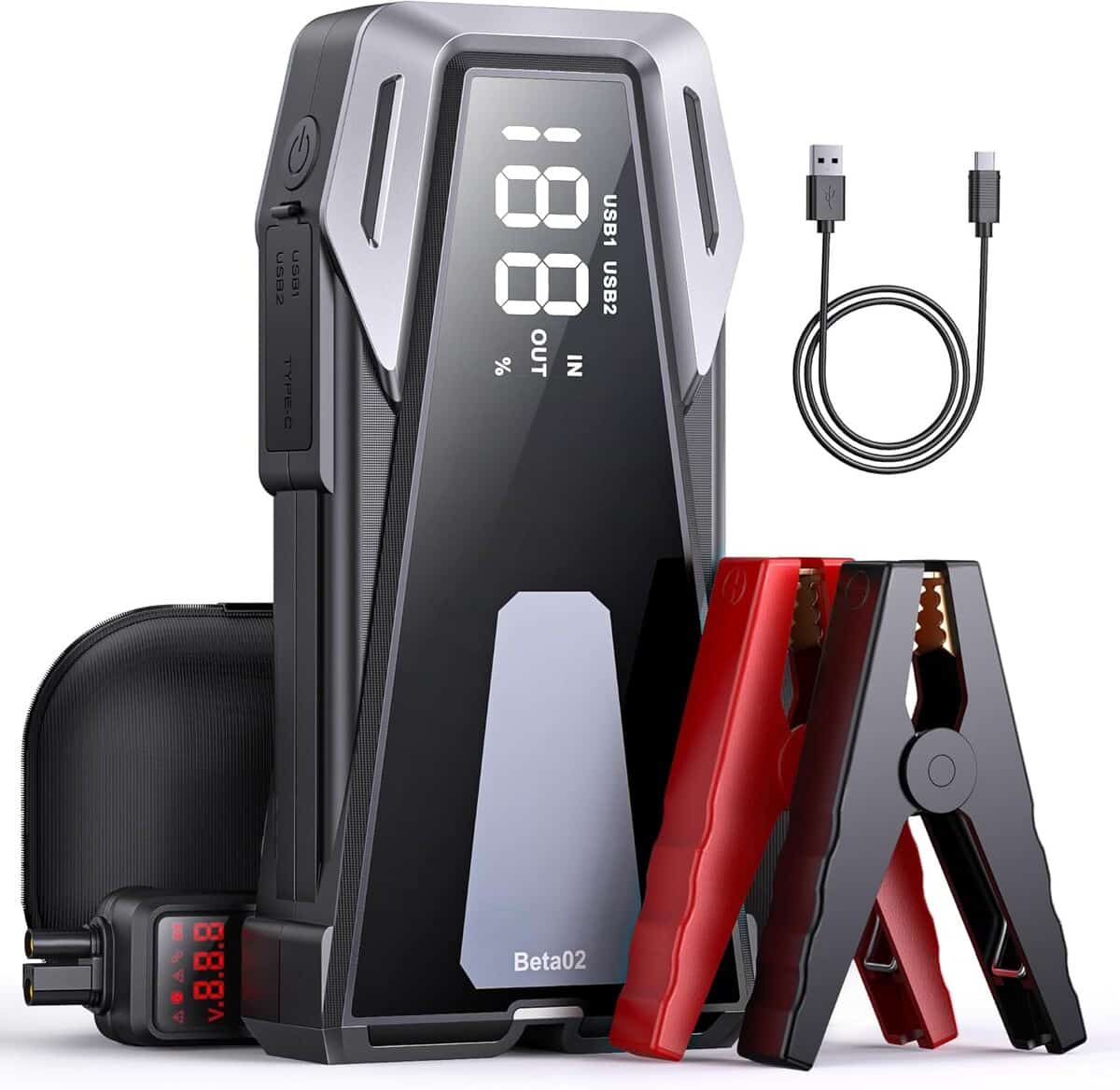 Test booster batterie 6000A, portable et puissant