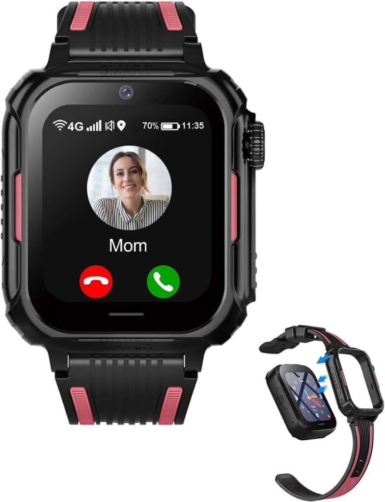Test : montre connectée enfant GPS 4G étanche