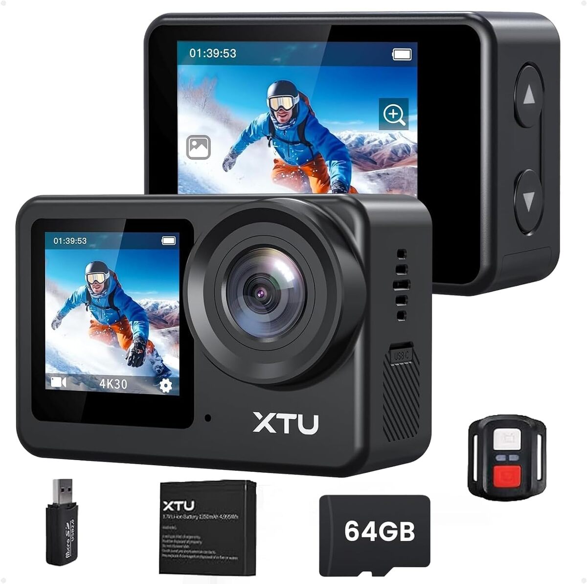 Test : caméra sport XTU 4K, étanche et performante