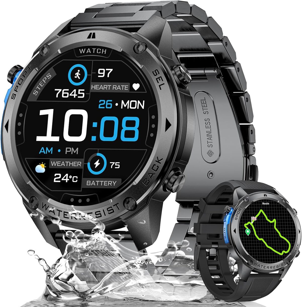 Test de la LIGE DM2 : smartwatch sportive complète
