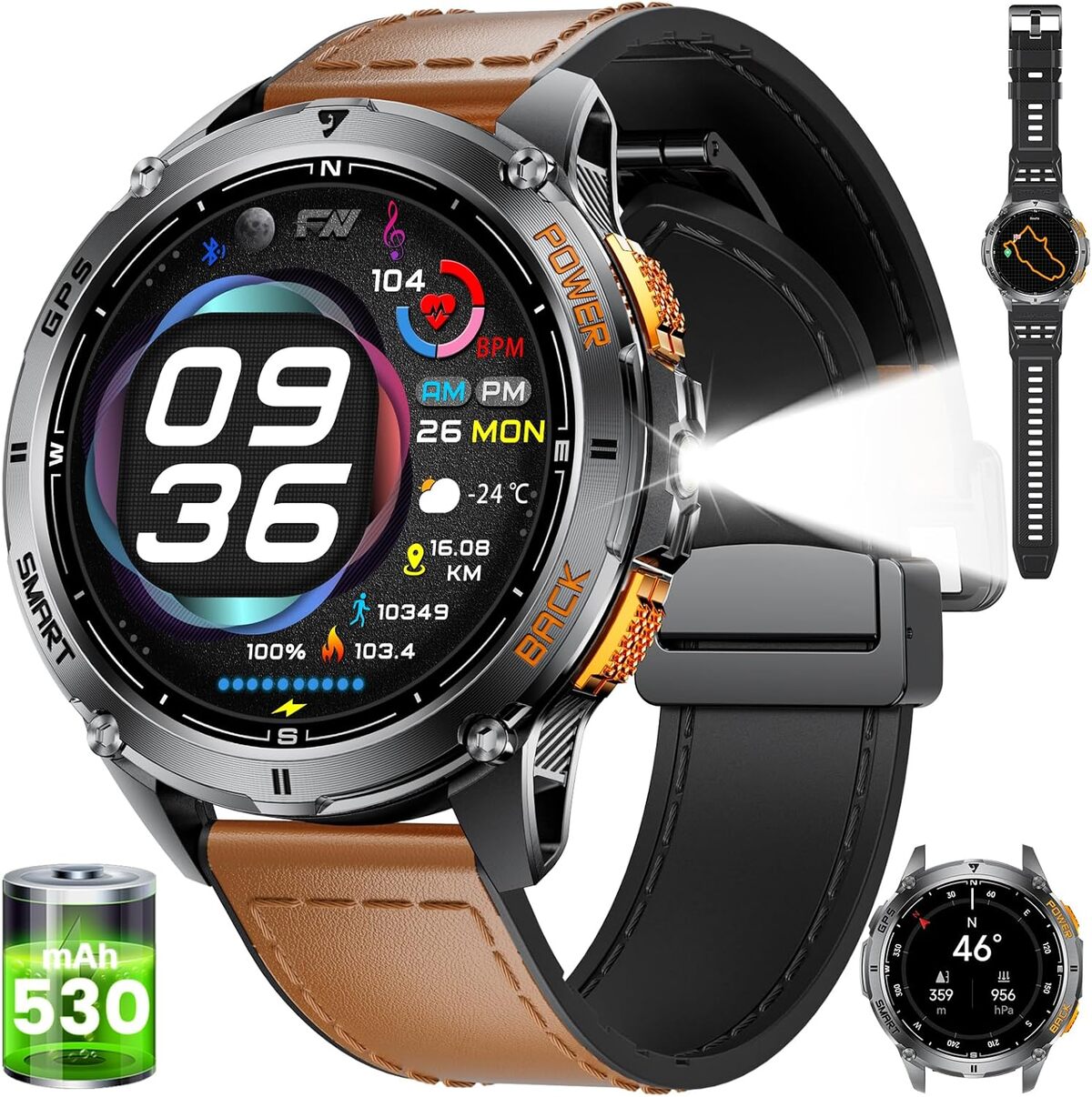 Test de la montre connectée ESFOE DM4 : robustesse et fonctionnalités avancées