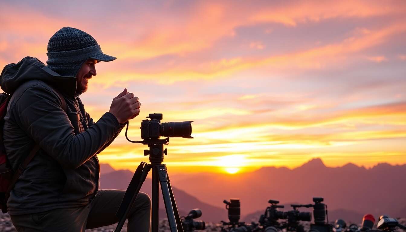 Astuce pour filmer en montagne : réglages caméra sport