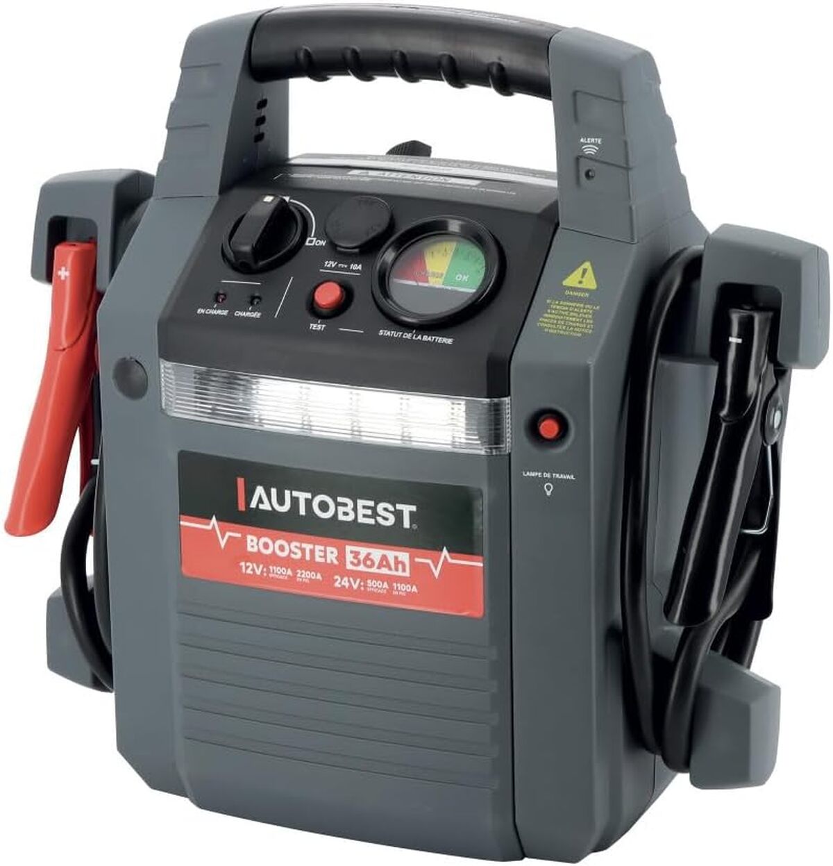 Test : booster 36AH 1100A 12/24V