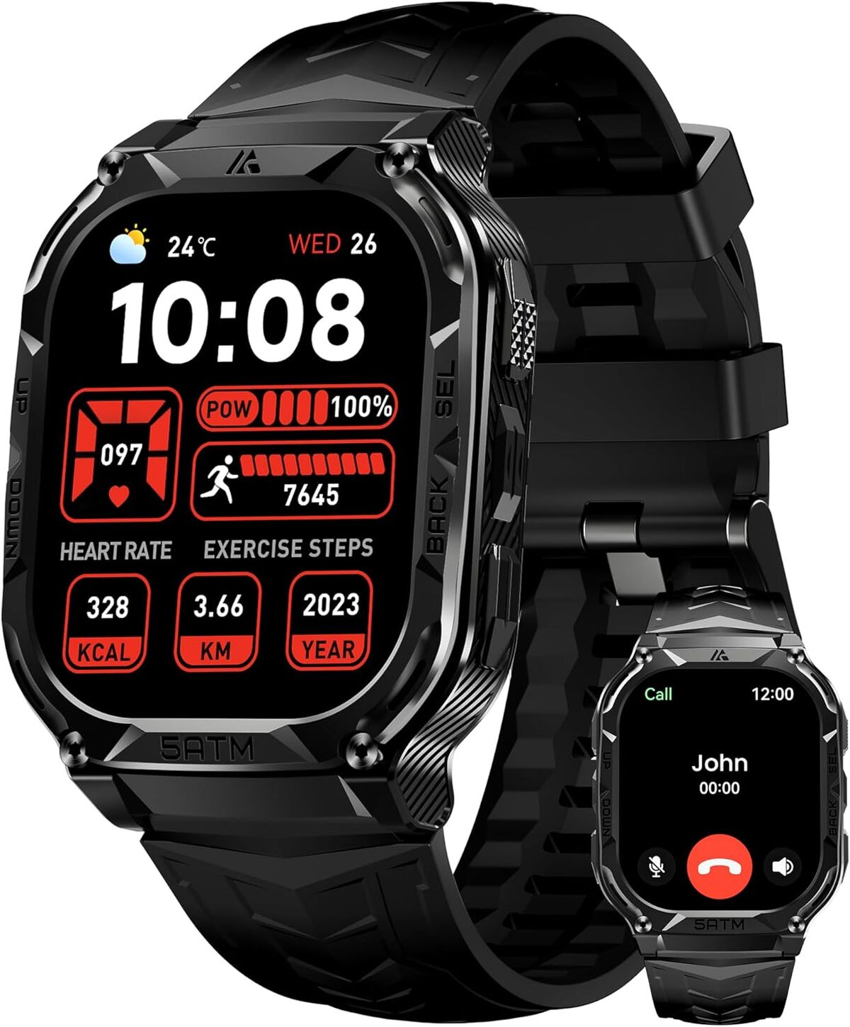 Test de la performance de la montre connectée HIDAMEL M3E