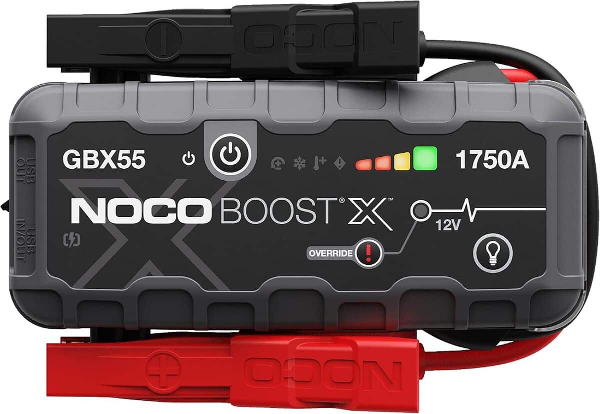 Test du boosteur NOCO Boost X GBX55 1750A : chargeur efficace et portable