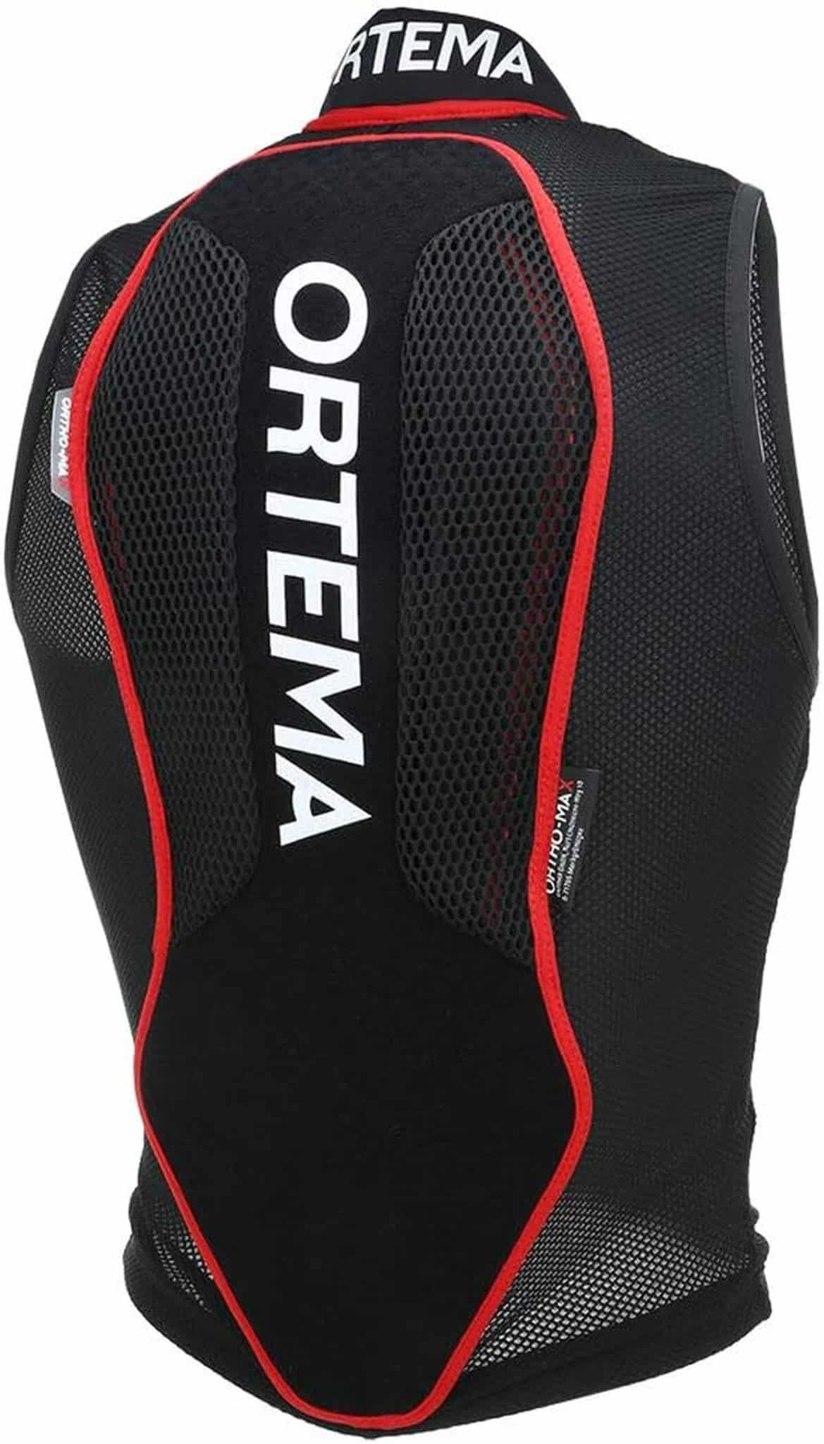 Test : gilet ORTEMA Ortho-MAX Vest Light (M) avec protection dorsale niveau 1