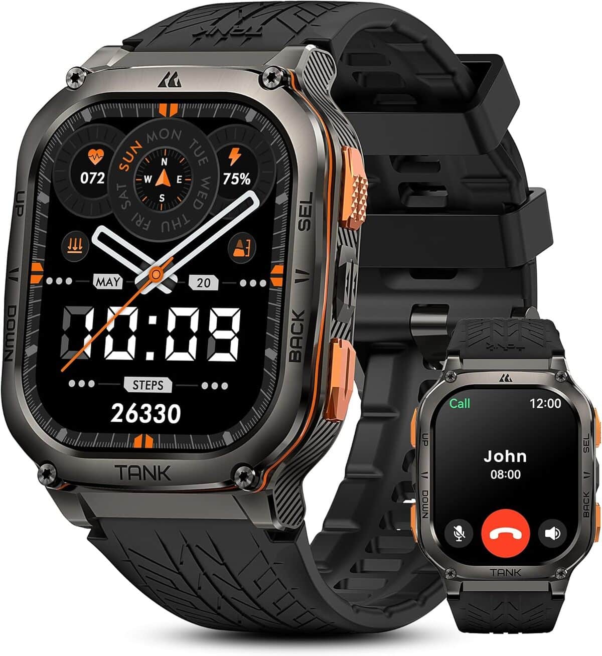 Test : kospet Tank M3 Ultra - la smartwatch robuste et endurante