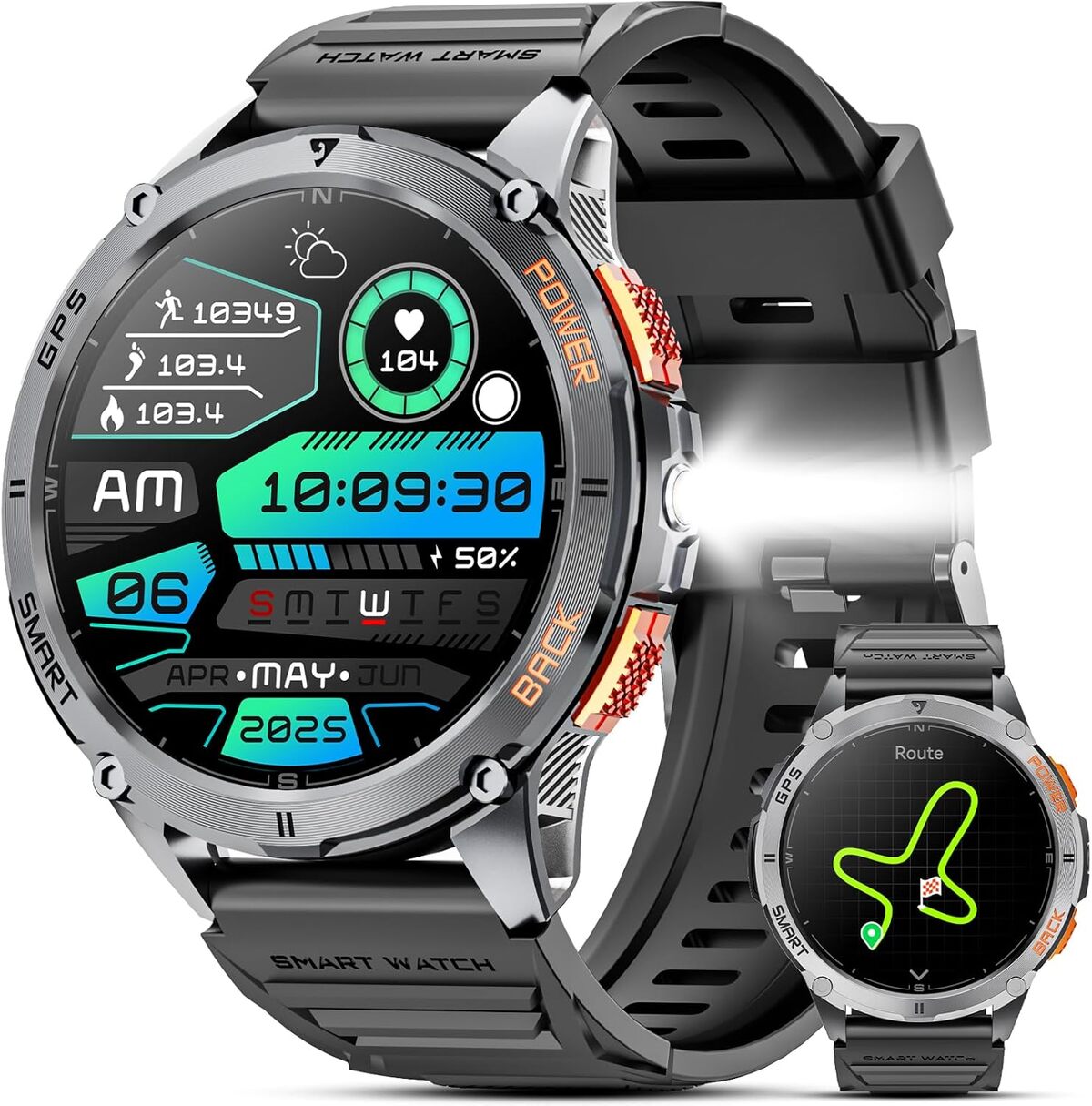 Test de la montre connectée GPS avec écran AMOLED et 170 modes sportifs