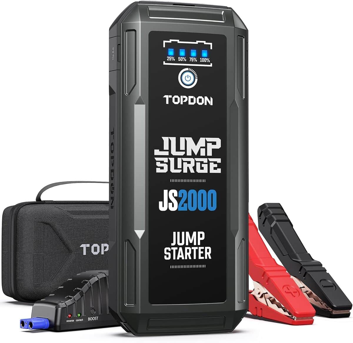 Test du booster de batterie TOPDON JS2000 : puissance et polyvalence