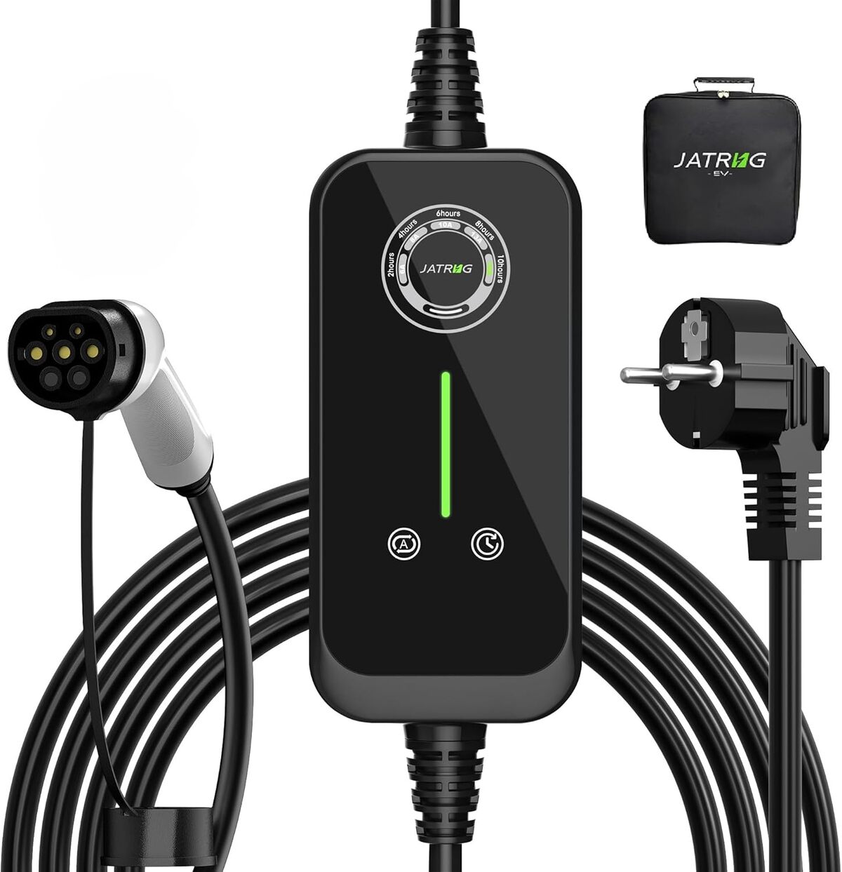 Test du chargeur rapide pour voiture électrique JATRHG P1 EV 3, 6KW