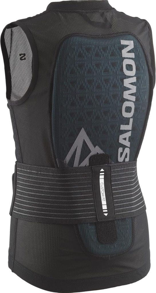 Test du gilet de protection dorsale enfant Salomon Flexcell Pro noir