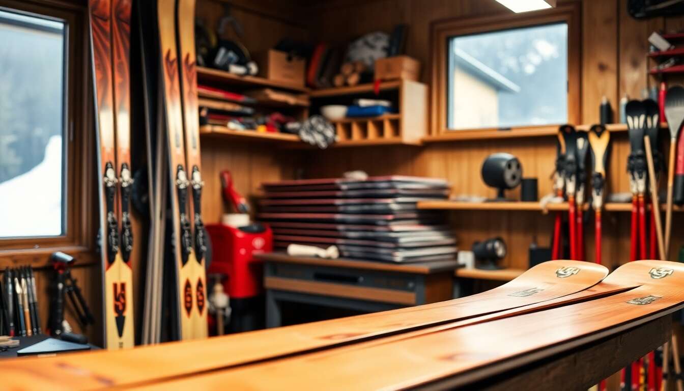 Guide d'entretien des skis alpins : préserver vos équipements
