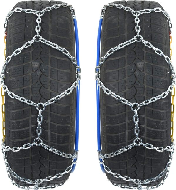 Compass Chaînes à Neige Snow 12mm pour pneus 235/55 R19 Certifié ÖNORM et TÜV (150) 1 Paire