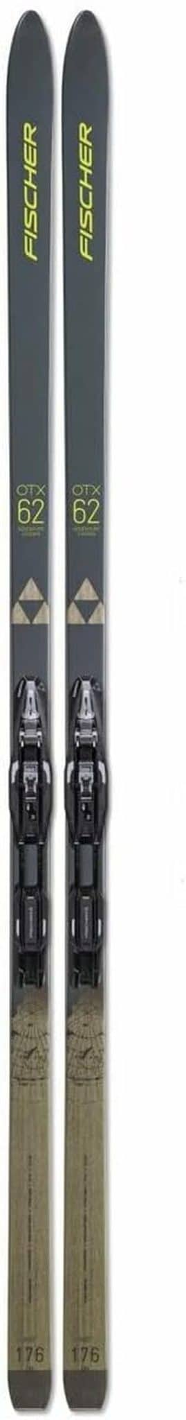 FISCHER Skis de fond Adventure 62 Crown Xtralite XL (196 cm) Nordic Classic 2022 + fixation Control Step IFP
