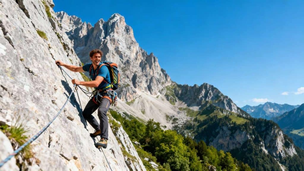 Arête des Dents de Lanfon : guide d'Escalade