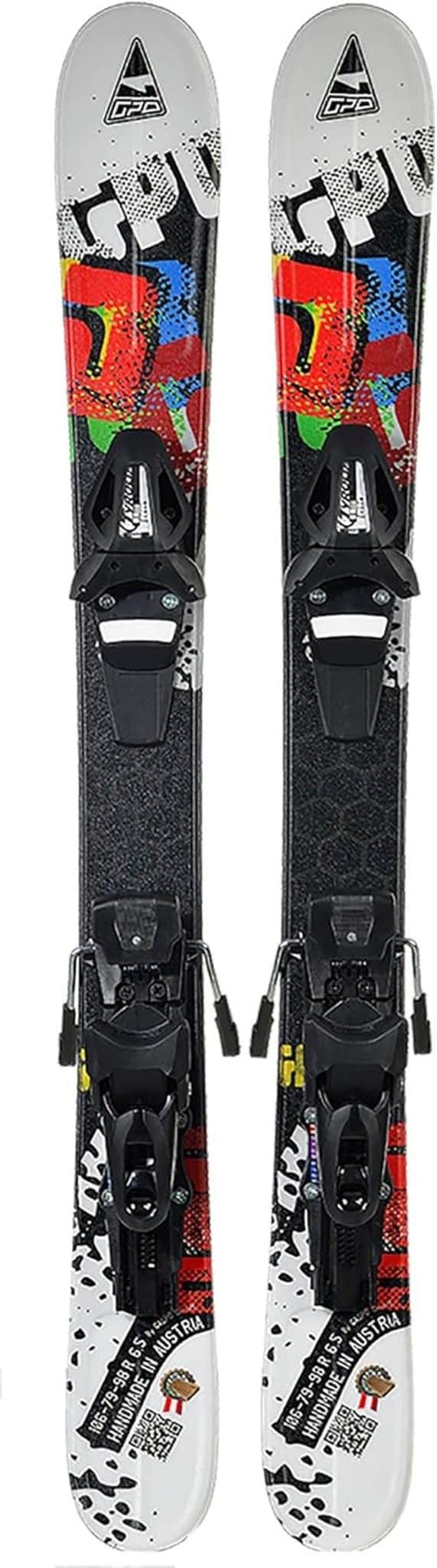 Test des skis GPO Snowblade Snowkid 99 cm avec fixation Tyrolia-SR-10