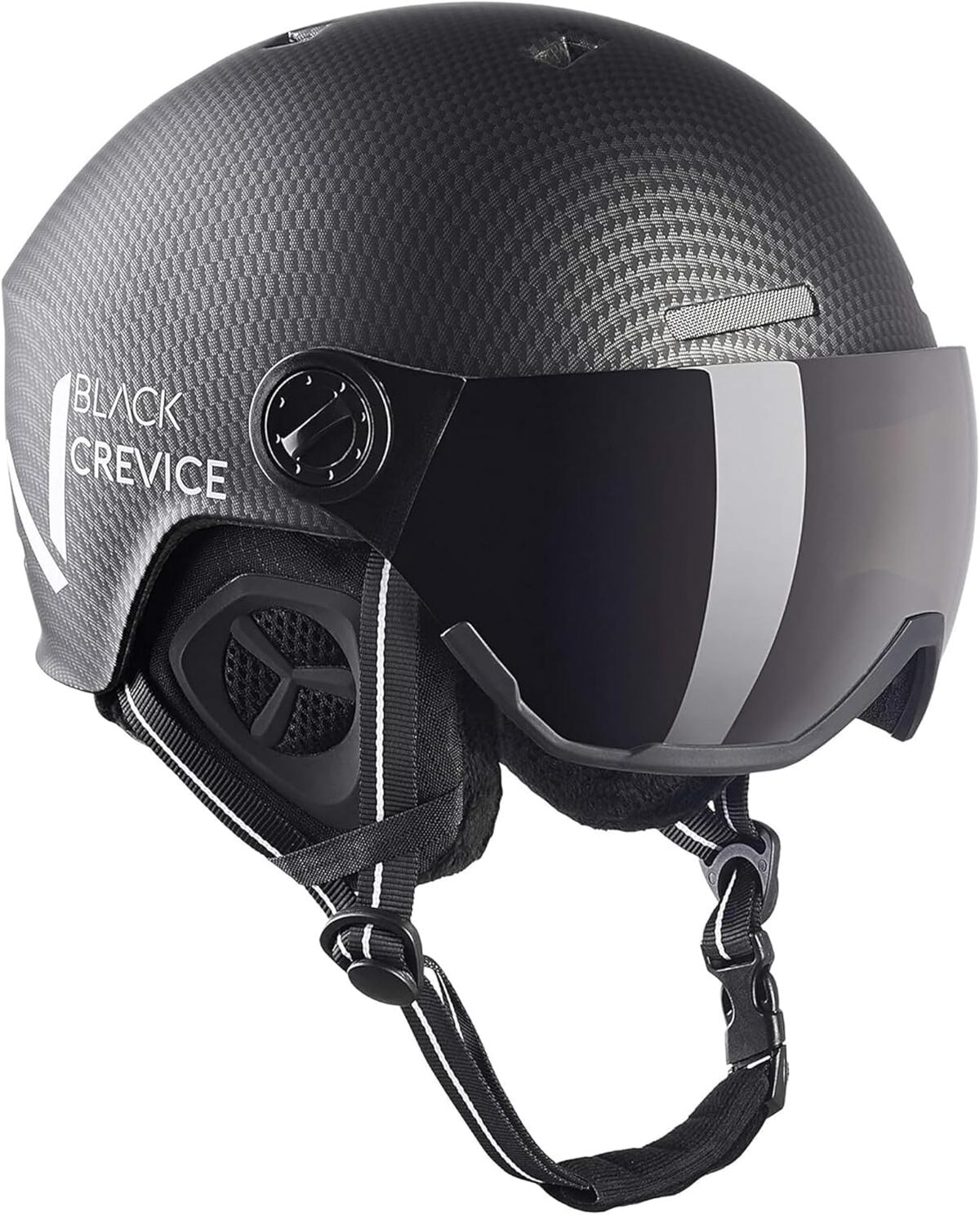 Test : casque de ski Black Crevice Kaprun avec visière
