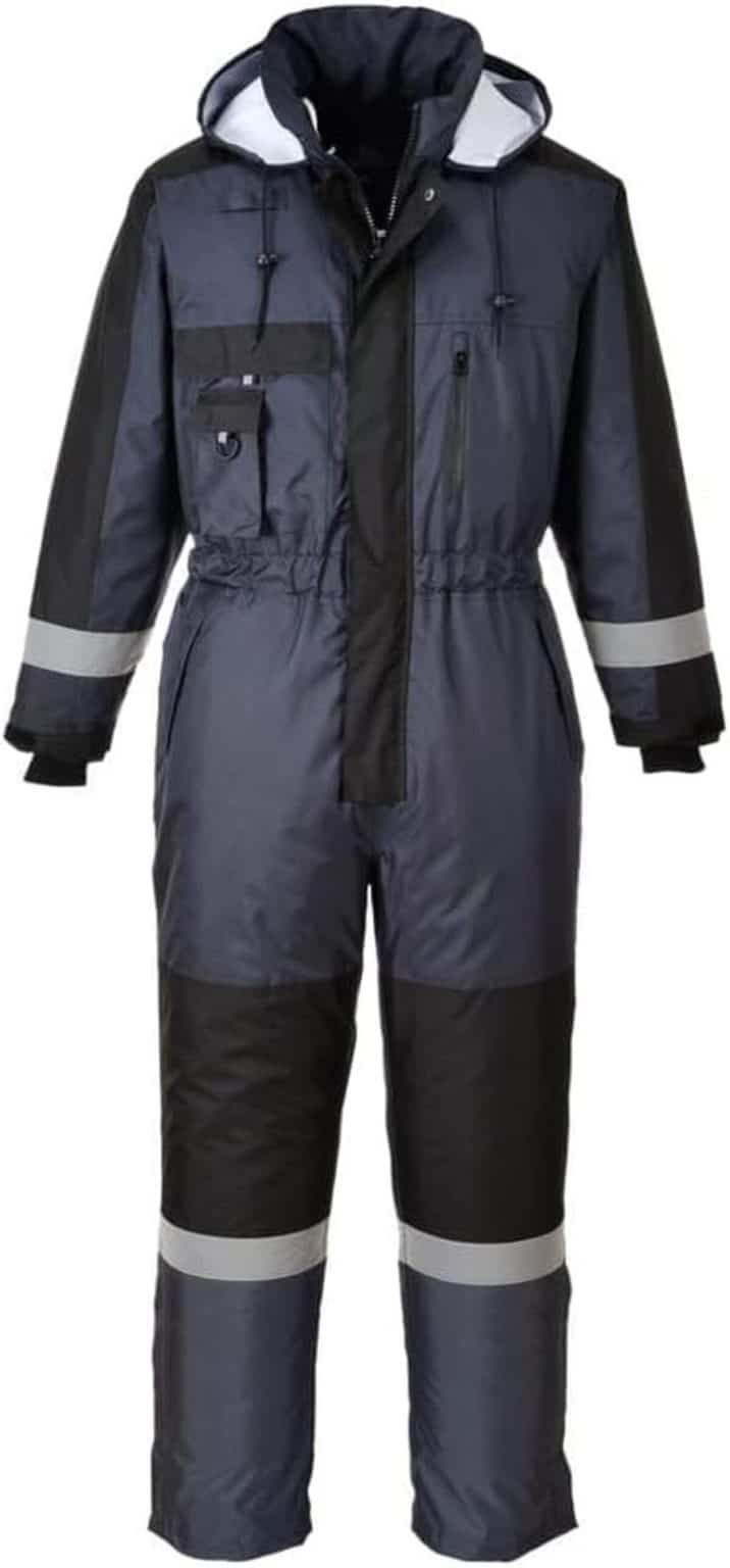 Combinaison De Travail Portwest Euro Cotton – 100% Coton Navy Taille S – Poche Mètre, UPF40+