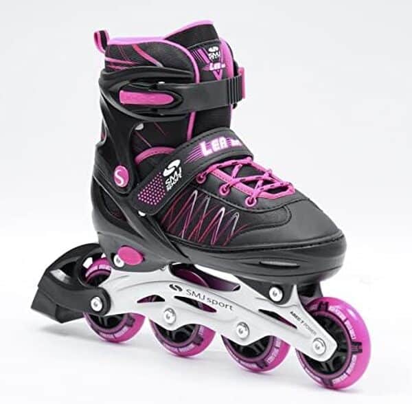 Rollers en Ligne 2 en 1 réglables pour Fille ABEC7 Lea