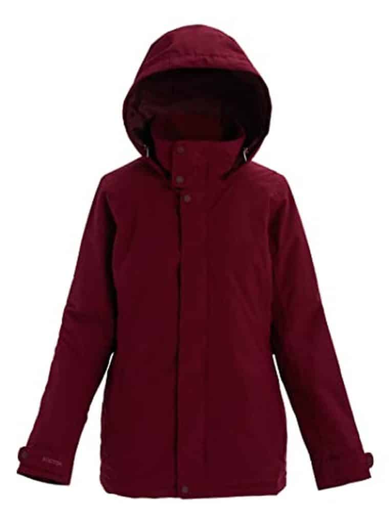 Test : burton Jet Set, veste de snowboard femme