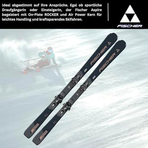 Découvrez notre test des skis alpins Fischer Aspire SLR 140 cm : performance, style et sécurité pour les skieuses aimant le carving