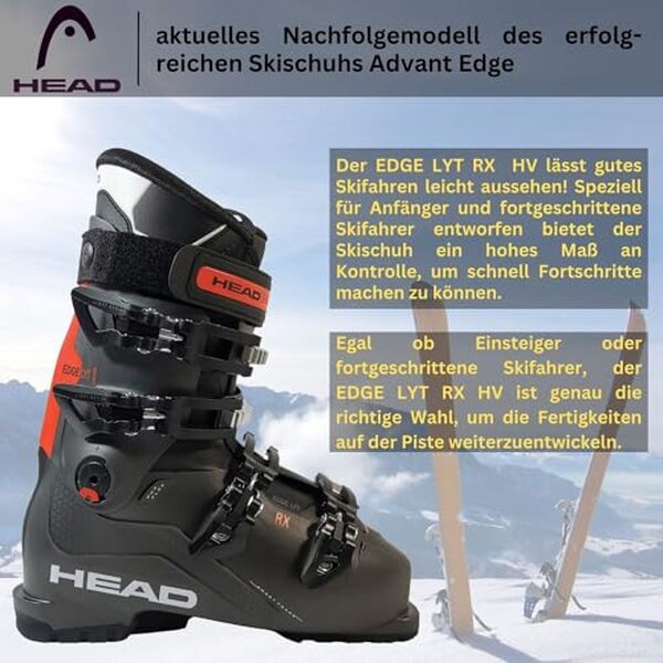 Découvrez notre analyse détaillée des chaussures de ski HEAD Edge LYT RX HV avec flex 80, idéales pour skieurs débutants et confirmés recherchant confort et performance sur les pistes.
