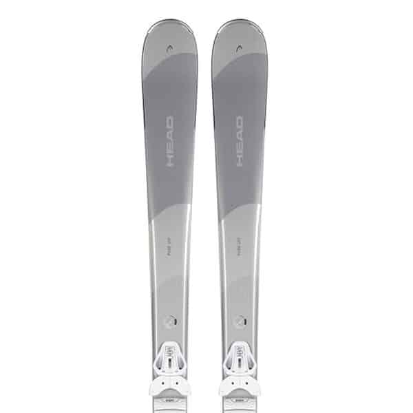 Découvrez la performance et l'élégance des skis Head e-Pure Joy, conçus spécialement pour les femmes : un incontournable pour allier style et performances sur les pistes.