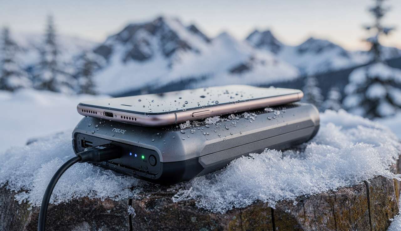 Comprendre le r&ocirc;le d'une station de recharge portable en hiver