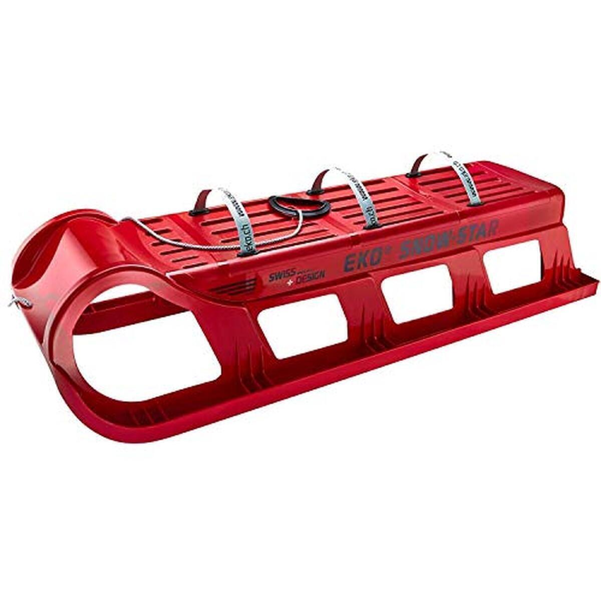 Test de la luge Eko Snow-Star 120 pour 3 personnes