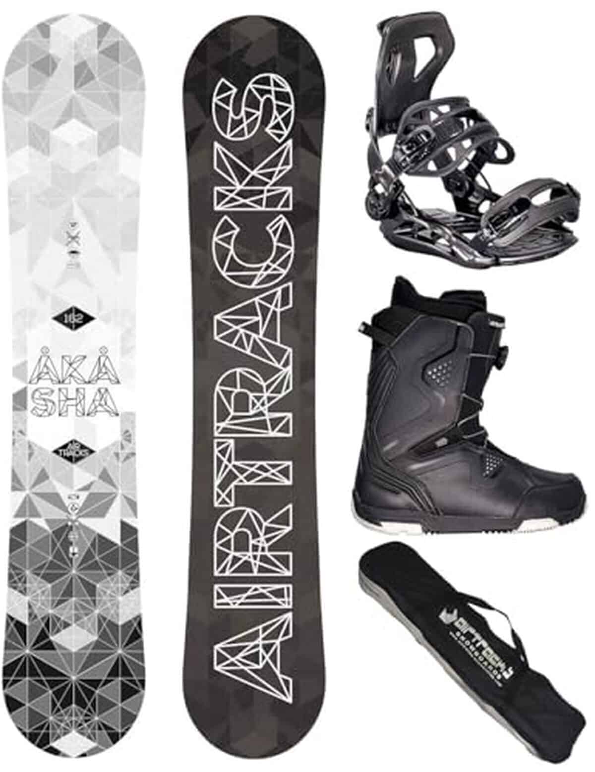 Test : snowboard AIRTRACKS Akasha Wide 157