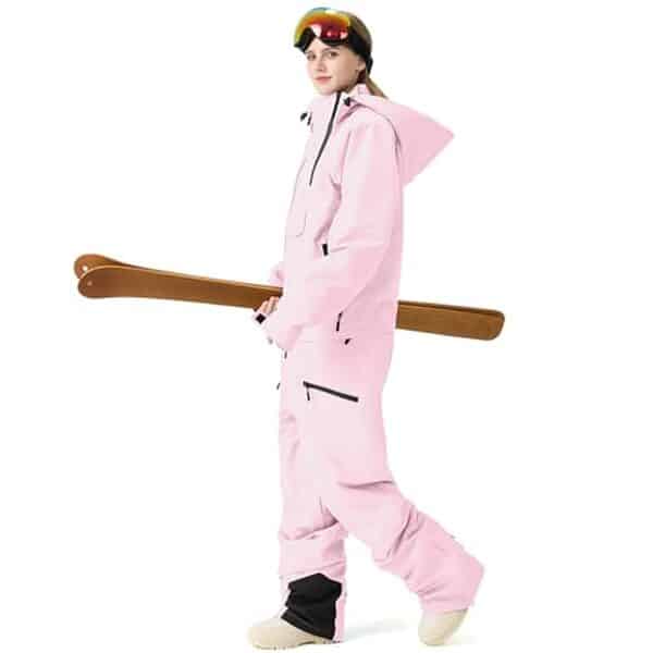 Découvrez notre avis détaillé sur la combinaison de ski une pièce Houzoniy pour femme : analyse de la performance, du confort et du style pour vos aventures hivernales.