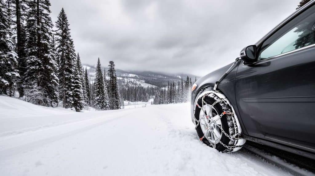 Chaussettes neige ou chaînes : que choisir pour l'hiver ?