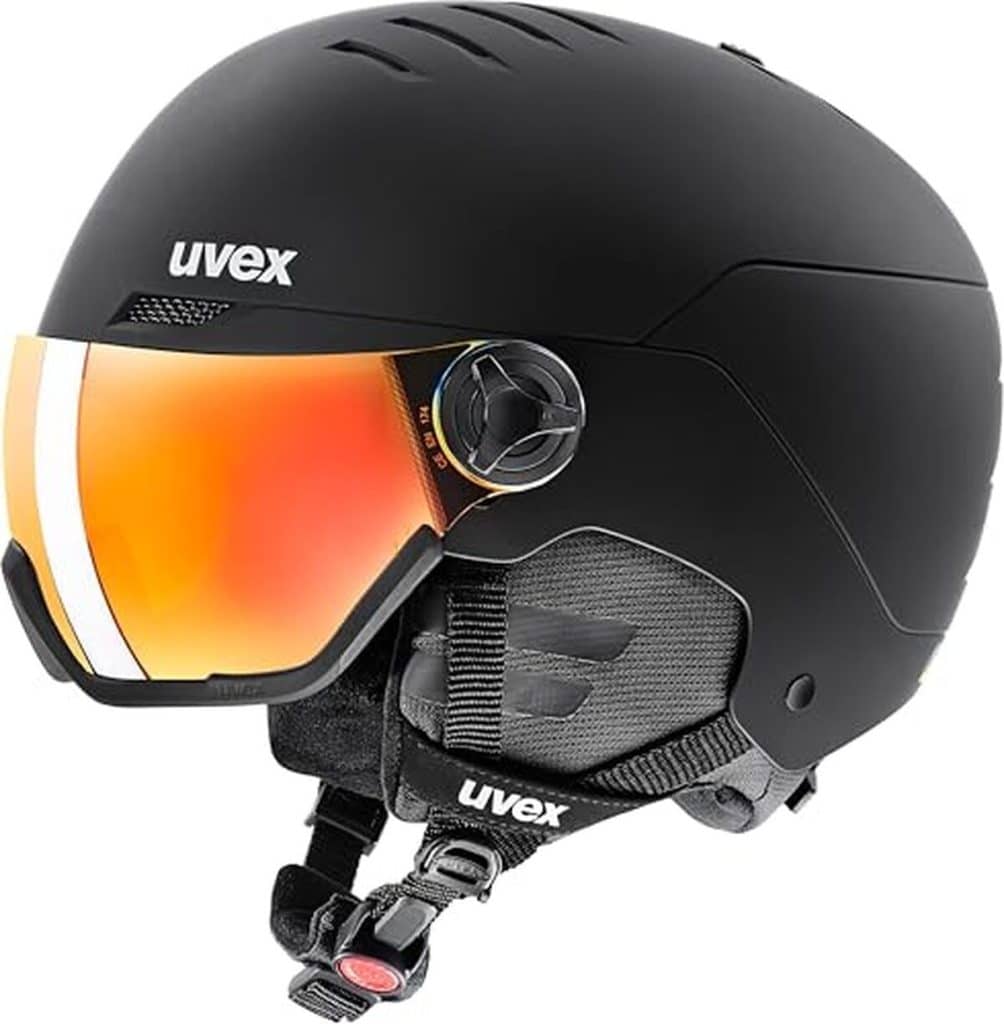Test : casque de ski uvex Wanted Visor avec visière