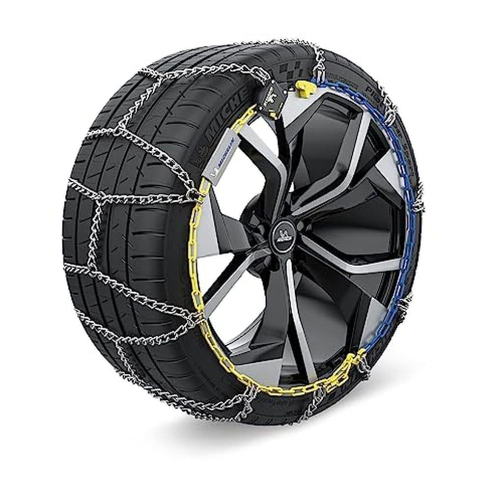 Test des chaînes à neige Michelin Extrem Grip 80 : tension automatique et 7 mm