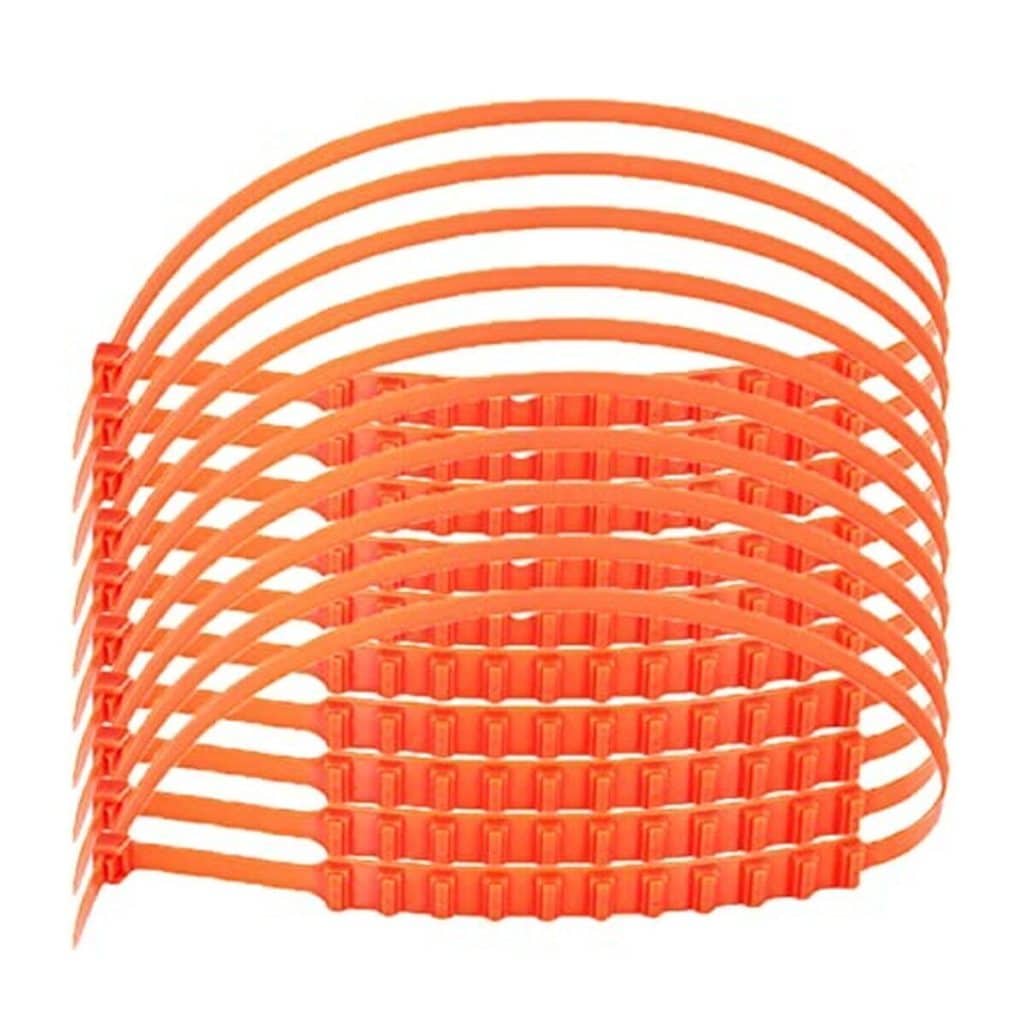 Test des chaînes à neige réglables universelles 94 cm - Orange