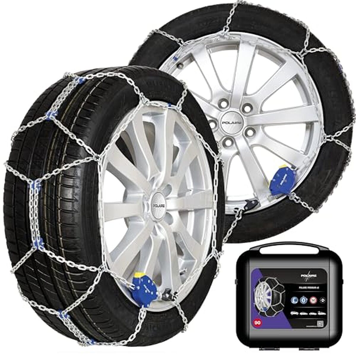 Test des chaînes à neige Polaire PREMIUM e9 : performance et qualité