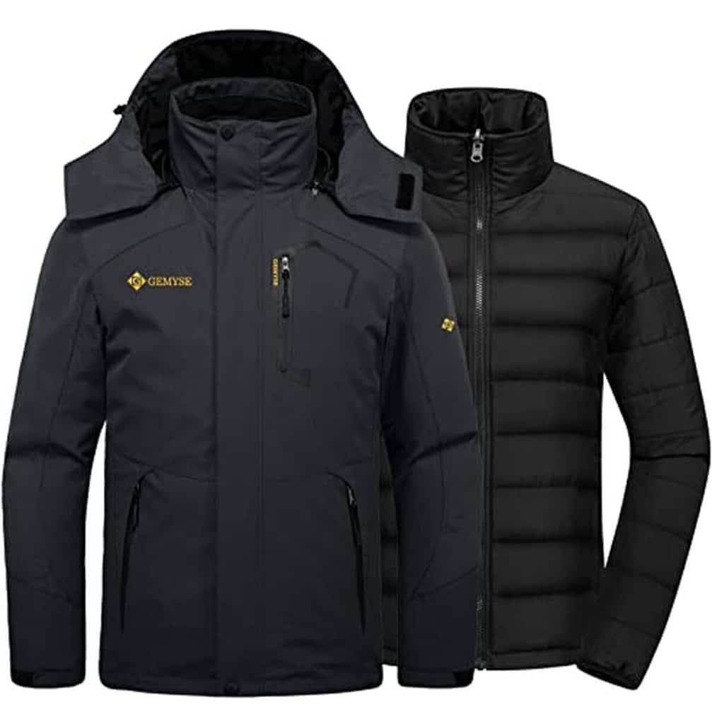 Test : manteau de ski imperméable GEMYSE 3 en 1