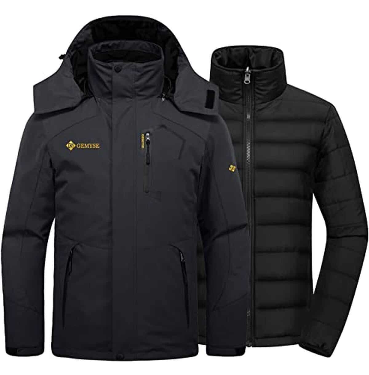 Test : manteau de ski imperméable GEMYSE 3 en 1