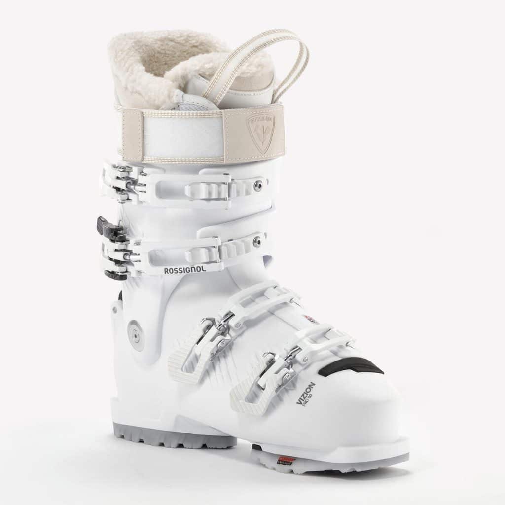 Test : chaussures de ski femme Rossignol Vizion 4B Pro 80 MV chez Decathlon