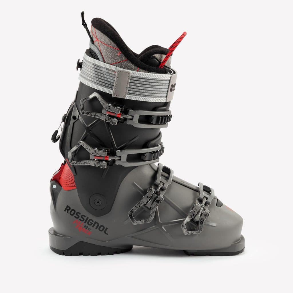 Test Decathlon : chaussures de ski Rossignol Alltrack 90 HV gris