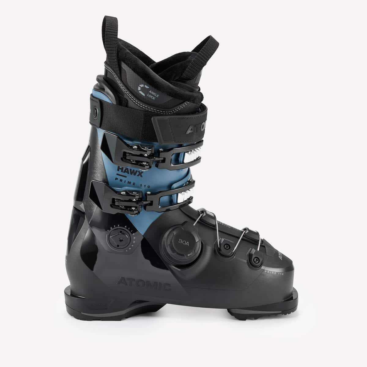 Test : chaussures de ski Decathlon Atomic Hawx Prime 110 BOA, gris