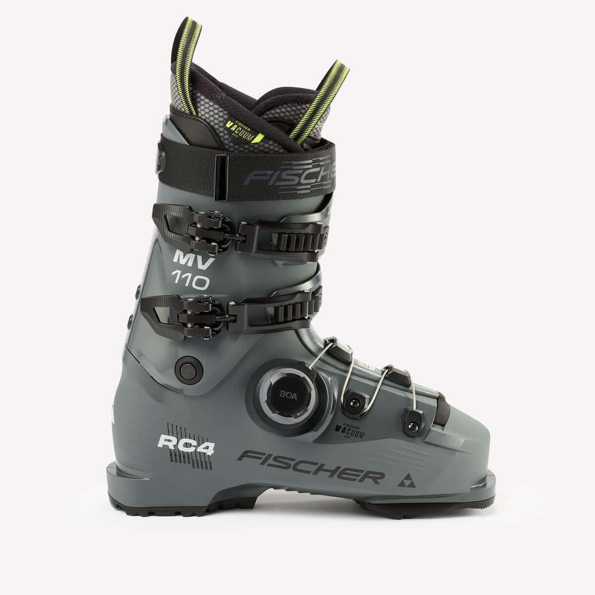 Test : chaussures de ski Fischer RC4 110 MV BOA kakis chez Decathlon