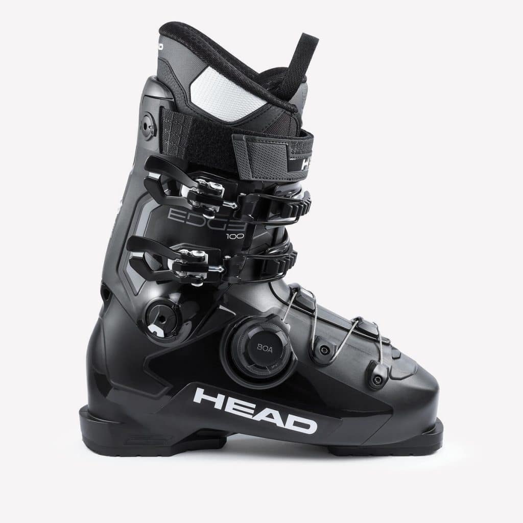 Test des chaussures de ski Decathlon Head Edge 100 BOA HV noires