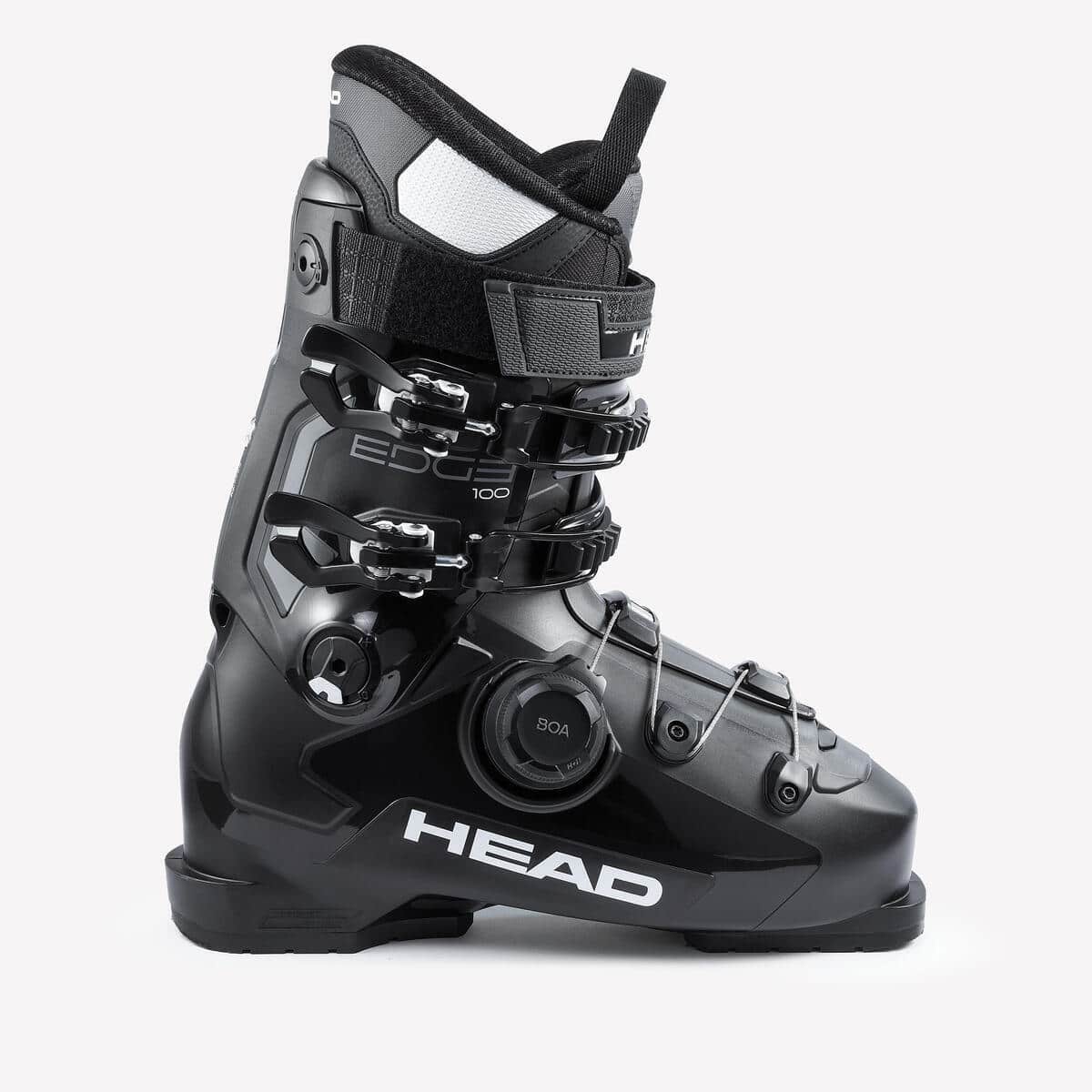 Test des chaussures de ski Decathlon Head Edge 100 BOA HV noires