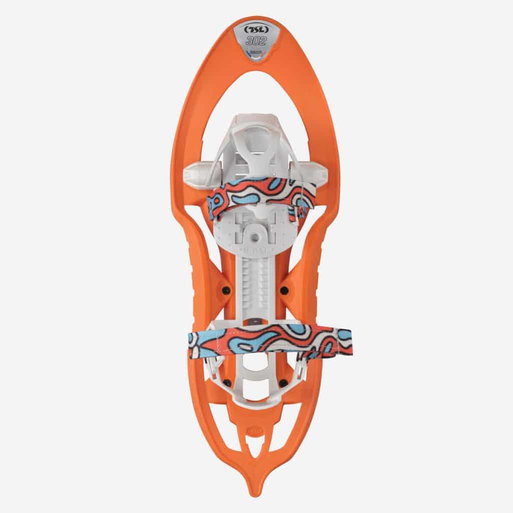 Test des raquettes à neige tsl 302 freeze orange enfant chez Decathlon